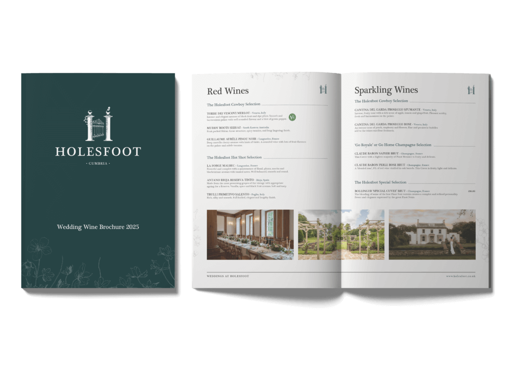 Holesfoot wedding brochure mock up 2