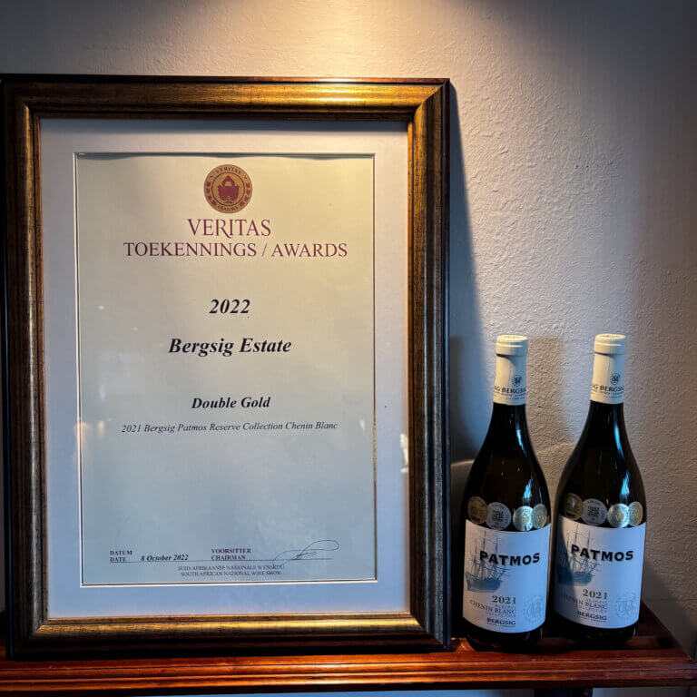 Bergsig Estate Patmos Chenin Blanc Double Gold Winner