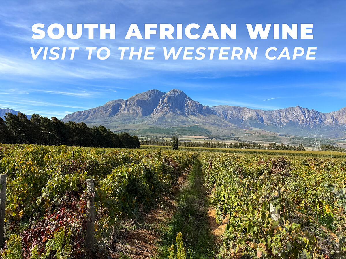 South African Wine - Visit to the Western Cape - EWGA Wines