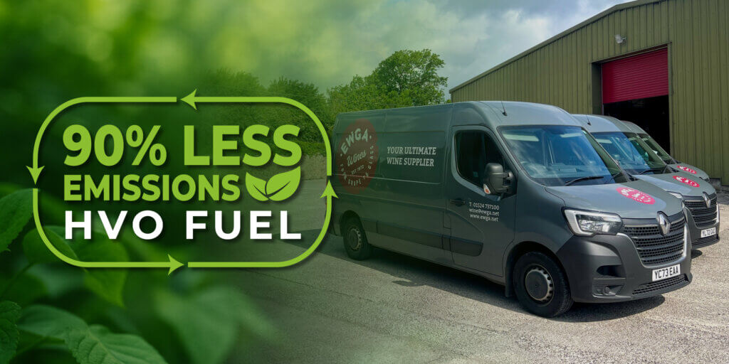 HVO Fuel - Cutting Emissions - Sustainable Wine Supplier - EWGA Wines