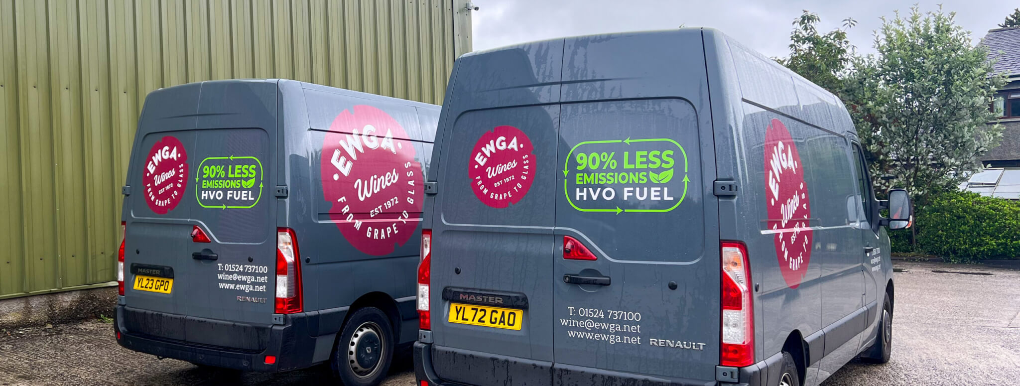 HVO Fuel - EWGA Wines - Vans