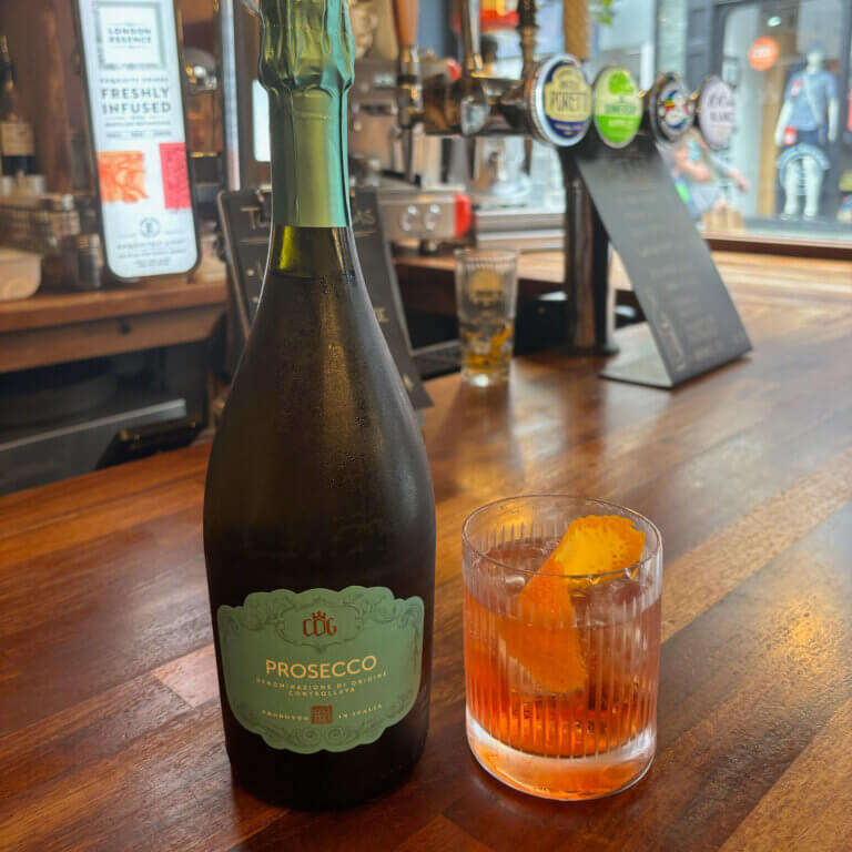 Negroni Sbagliato-Prosecco-Wine-Cocktail